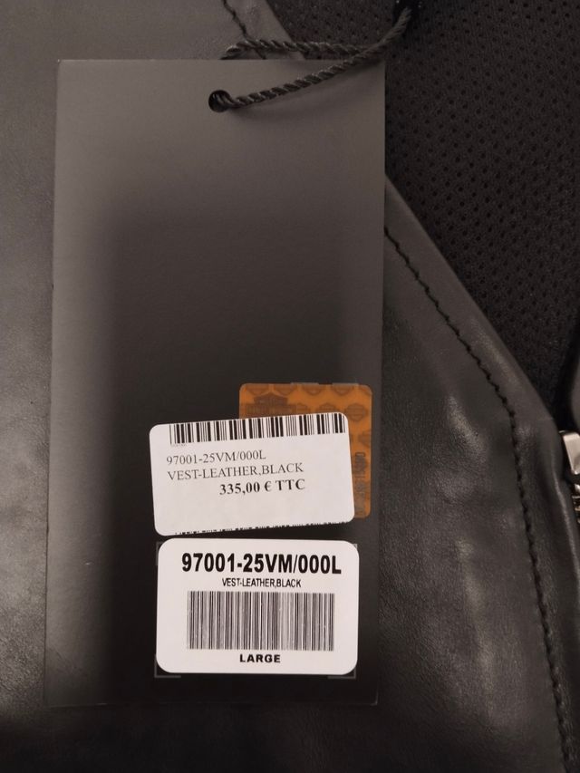 Chaleco Harley Davidson talla L