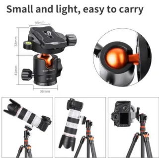 Rótula de bola K&F Concept KF-25