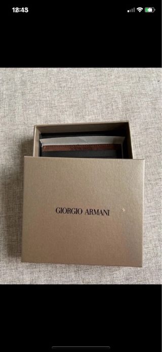 Portatessere Giorgio Armani