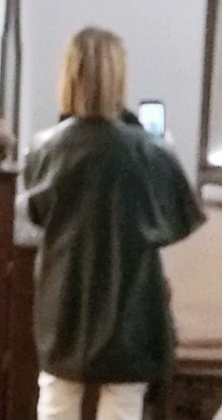 Chaqueta vintage de buenas piel