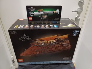 Lego 75397 Nave di Jabba + 40730 Spada laser Luke