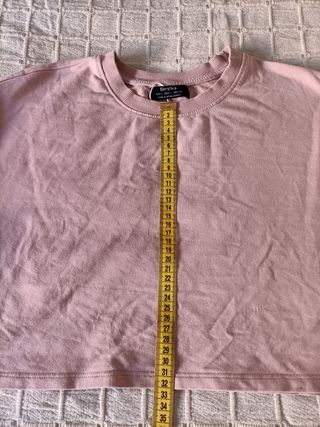 Sudadera corta de Bershka