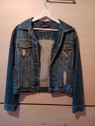 Cazadora vaquera mujer