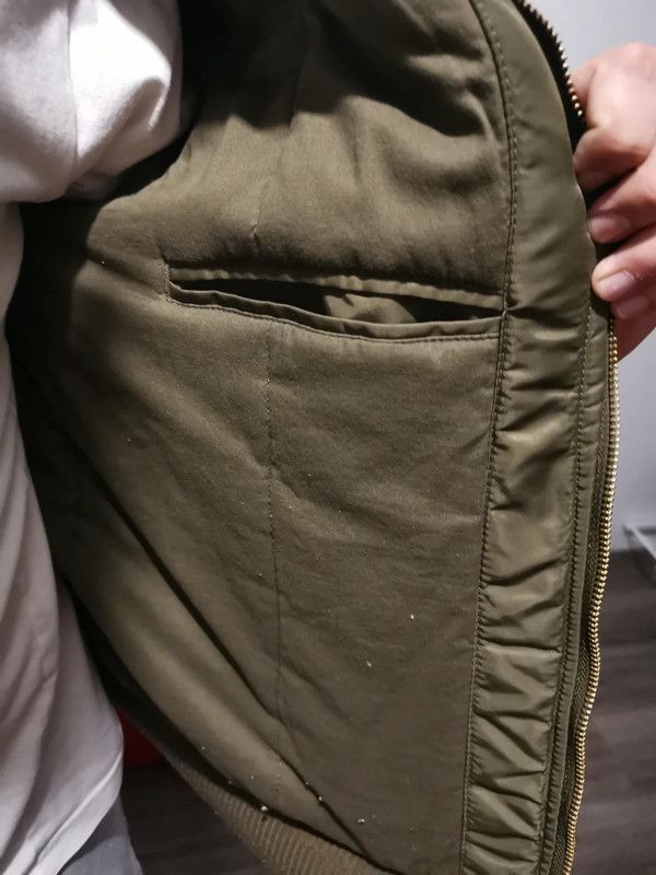 Bomber verde militare H&L taglia M