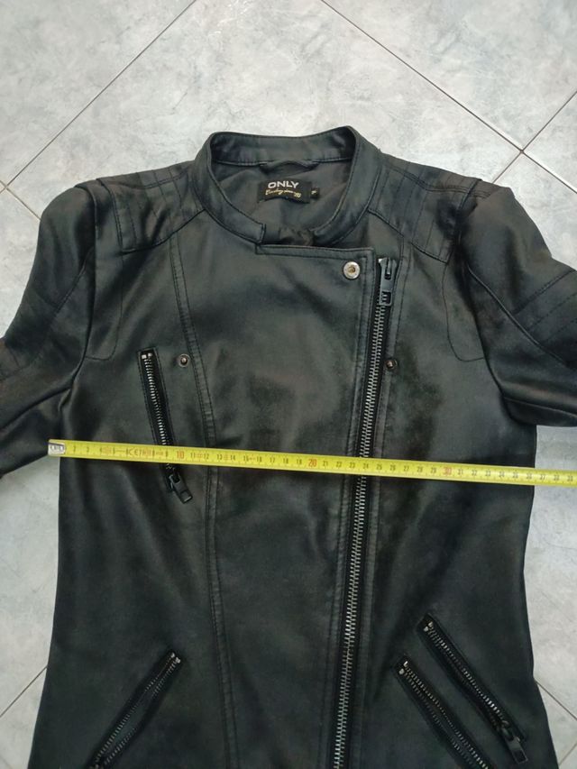 Giacca finta pelle only tg.34