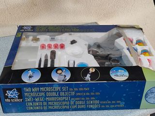 Microscópio bidirecional c/ acessórios Edu Science