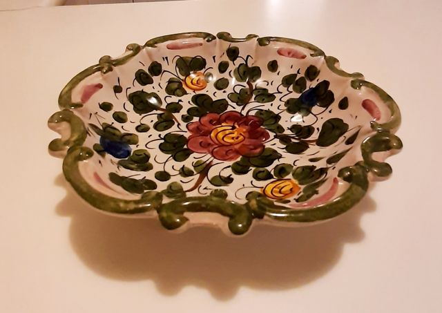 Piatto decorativo ceramiche Deruta