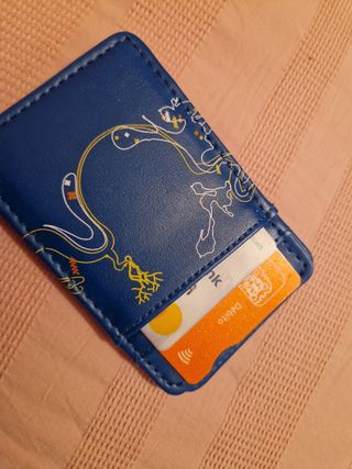 tarjetero muy original