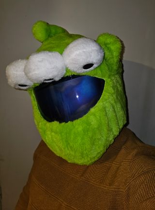 Cubre Casco Moto Alien 3 Ojos Toy Story NUEVO