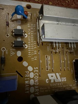 Fuente alimentacion smart tv