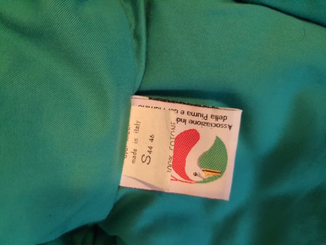 Piumino donna Naj Oleari vintage 80. Gigirizzi.