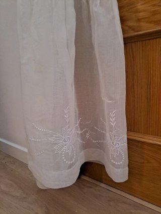 Faldón / vestido bautismo antiguo