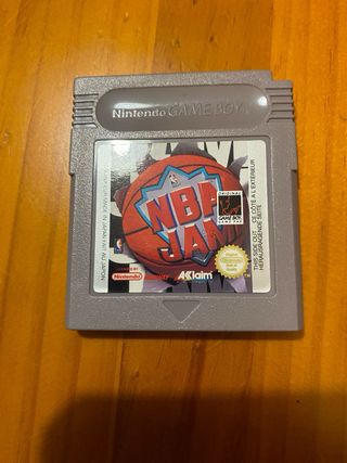Juego GameBoy Nba Jam