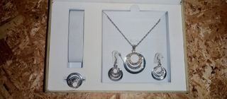 NUEVO Pack collar + pendientes + anillo