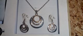 NUEVO Pack collar + pendientes + anillo
