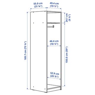 GURSKEN Armario Beige Ikea