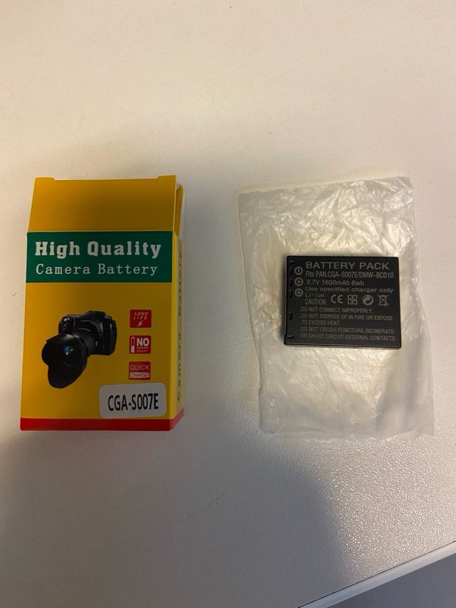 Batería para cámara CGA - S007E