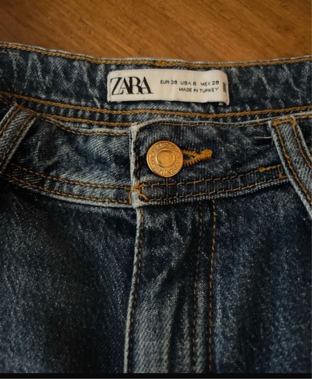 Vaqueros rectos zara talla 38