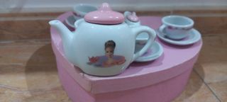Juego de cafe barbie