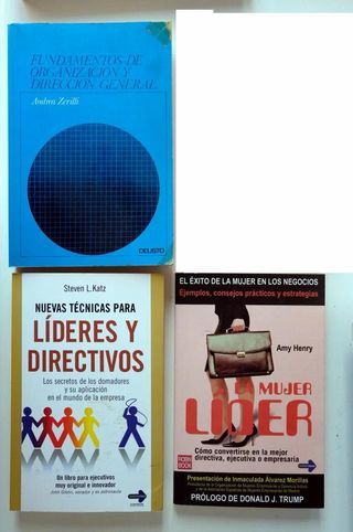 Libros sobre liderazgo y gestión (desde 7€)