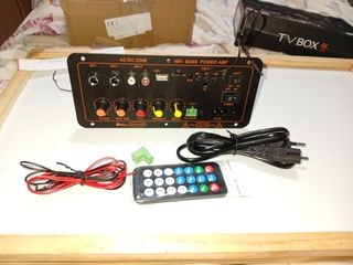 Placa amplificadora de MP3, 600,5,0,W, 12V,24V,