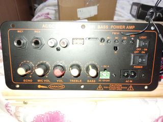 Placa amplificadora de MP3, 600,5,0,W, 12V,24V,