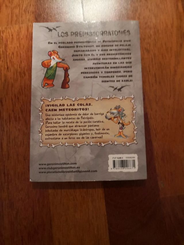 ¡Vigilad las colas, caen meteoritos!: Prehistorratones 2 (Los prehistorratones) (Spanish Edition)