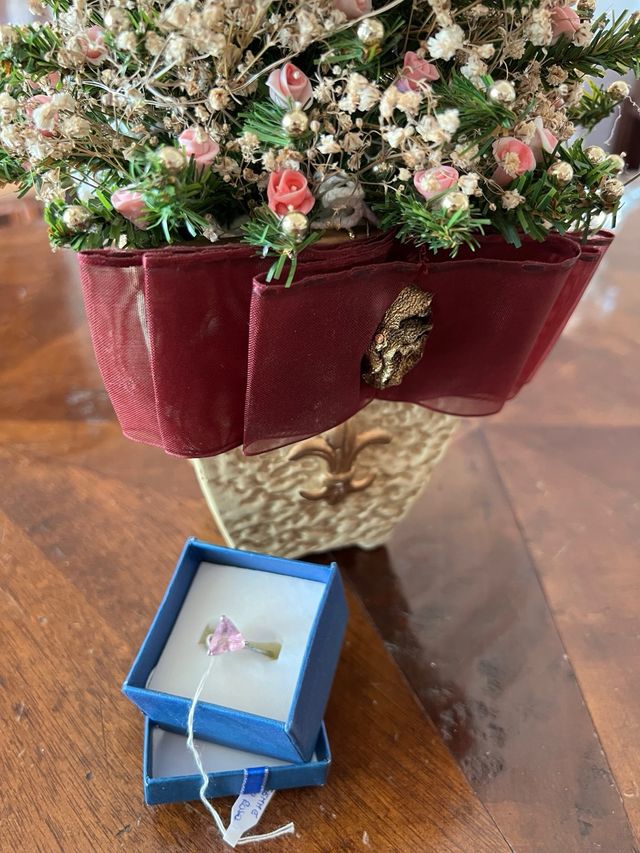 bigiotteria: Anello zircone rosa