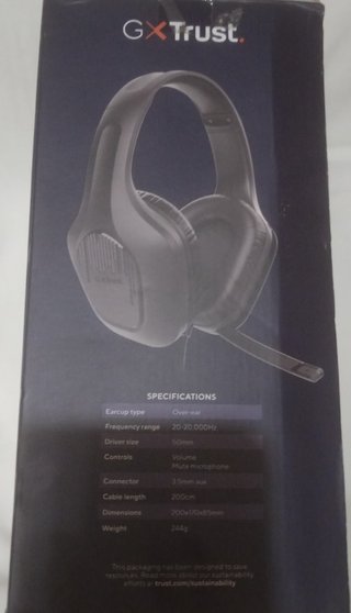Auricular Gaming zirox trust  compatible play 4,5