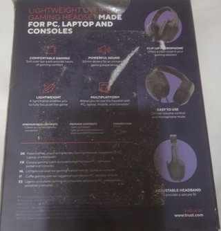 Auricular Gaming zirox trust  compatible play 4,5