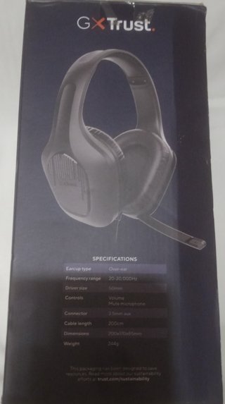 Auricular Gaming zirox trust  compatible play 4,5