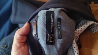 Conjunto caballero de traje azul marino#Mango