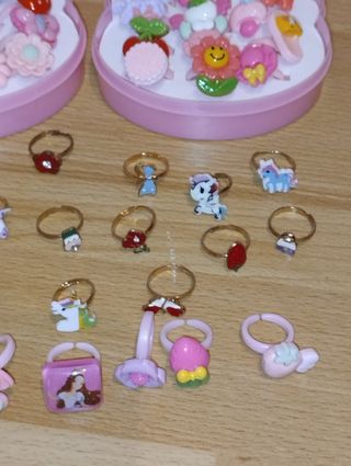 Anillos infantiles ajustables