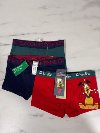 Calzoncillos niño Benetton 3-4 años