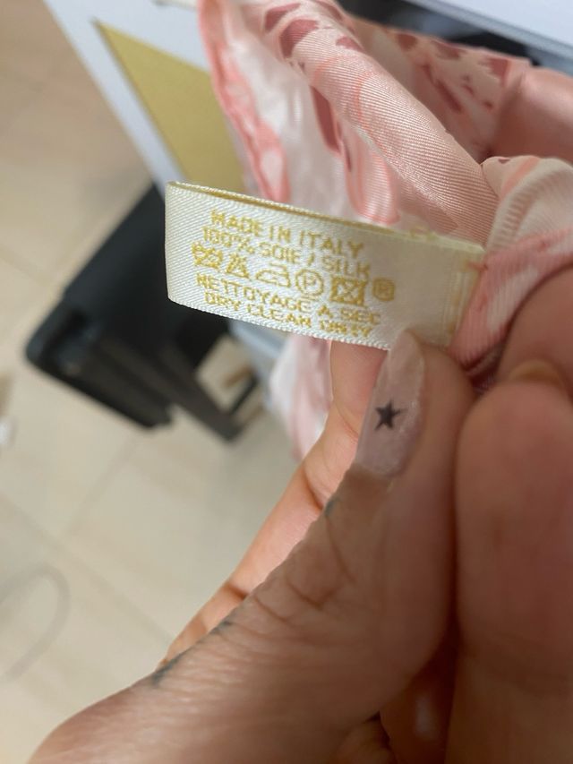 Pañuelo seda Cartier