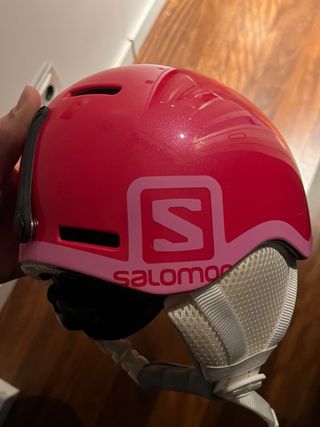 Casco esquí niña