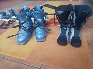 Equipo de esquí de travesia