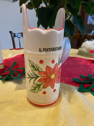 Portabicchieri in ceramica