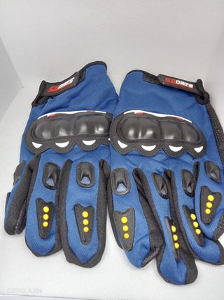 Guantes protección motos, bicicleta 