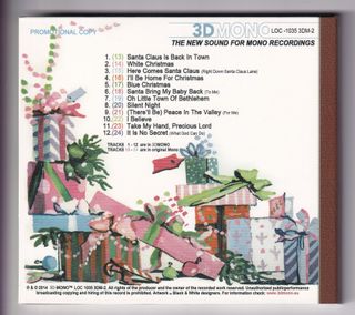 ELVIS PRESLEY-CHRISTMAS ALBUM CD MONO 3D.