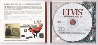ELVIS PRESLEY-CHRISTMAS ALBUM CD MONO 3D.