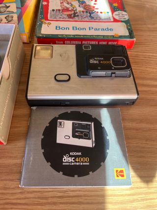 lote:kodak disc 4000 Peliculas en 8 mm etc