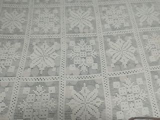 Colcha ganchillo cama matrimonio con cojín