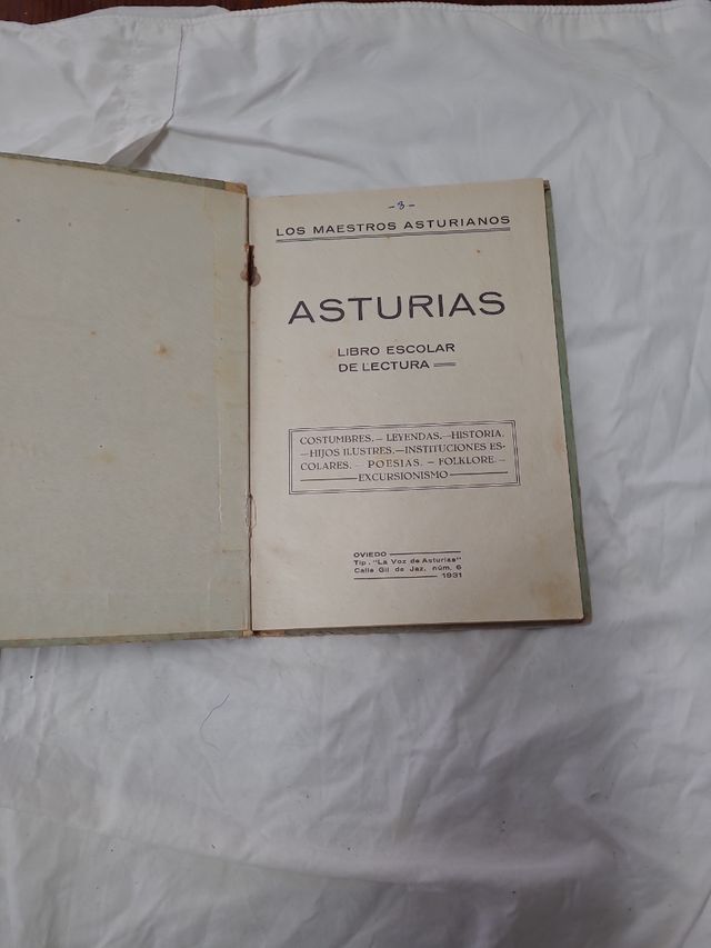 Libro escolar de lectura