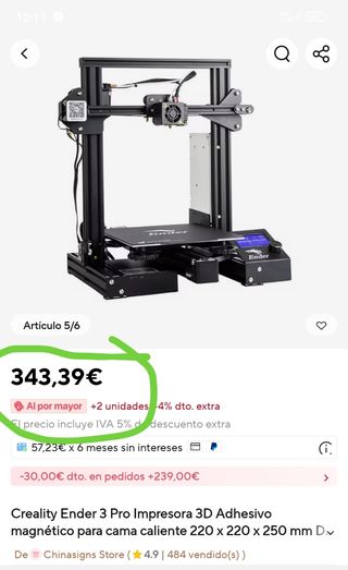 Impresora 3D Ender