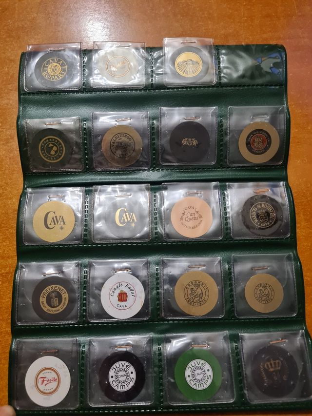 Placas de Cava varias y entalladas.