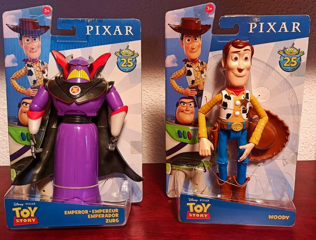 Woody y Emperador Zurg. Edición 25 aniversario.