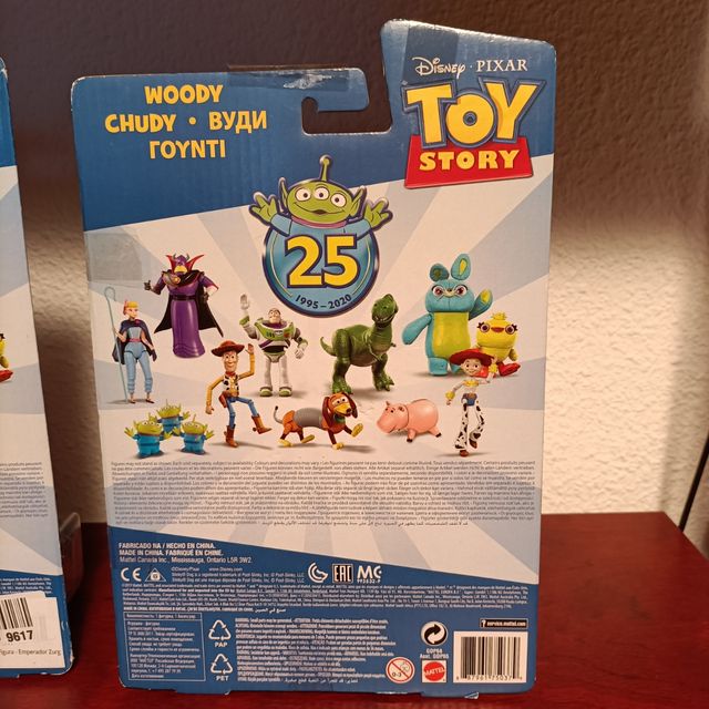 Woody y Emperador Zurg. Edición 25 aniversario.