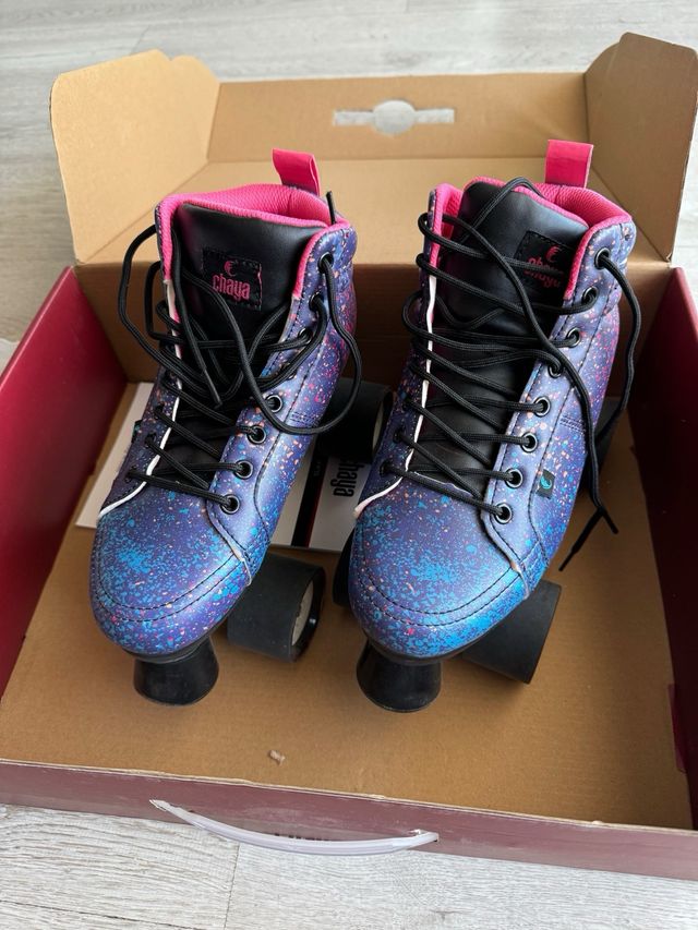 Patines 4 Ruedas Talla 40 Vintage Air Brush