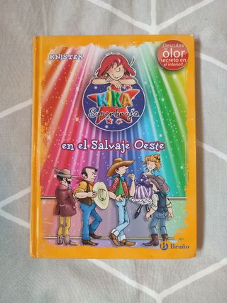Kika Superbruja en el Salvaje Oeste (ed. COLOR) (Spanish Edition)